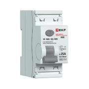 Выключатель дифференциального тока 2п 25А 30мА тип A 6кА ВД-100N электромех. PROxima EKF E1026MA2530