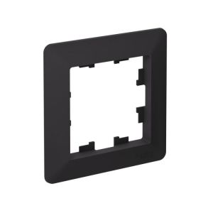 Рамка 1-м AtlasDesign Air карбон/дым. черн. SE ATN221001