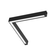 COLIBRI SMART трековый светильник LONDON угловой черный,18W, 2700-6000, 1500ЛМ,D310*310*40, 20шт/кор