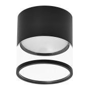 Светильник GX53 ART ICE черный универсальный, 82*90 мм, 40 шт/кор