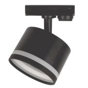 Светильник GX53 ОПТИМА GLASS TRACK черный c креплением 65*80 мм, 50 шт/кор
