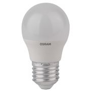 Лампа светодиодная LED Star Classic P 40 5.5W/827 5.5Вт шар матовая 2700К тепл. бел. E27 470лм 220-240В пластик. OSRAM 4052899971646