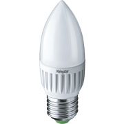 Лампа светодиодная 94 483 NLL-P-C37-5-230-4K-E27-FR 5Вт свеча 4000К нейтр. бел. E27 370лм 176-264В Navigator 94483