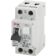 Выключатель автоматический дифференциального тока 2п (1P+N) C 16А 30мА тип A АВДТ 63 Pro NO-901-82 Эра Б0031719