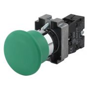 Кнопка LAY5-BC31 «Грибок» 1з BBG70-BC-K06E зел. ЭРА Б0045641