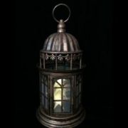 Светильник светодиодный «Фонарь» LN3-LD10-WW-ВО 26х13см 10 LED декоративный; корич. SHLights 4690601047373