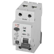 Выключатель автоматический дифференциального тока 1P+N C40 30мА тип АC защита 230В АВДТ 4.5кА PRO D32E2C40АC30P АД32 электронное Эра Б0057354