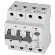 Выключатель автоматический дифференциального тока 3P+N C16 30мА тип АC защита 230В АВДТ 4.5кА PRO D32E4C16АC30P АД32 электронное Эра Б0057797